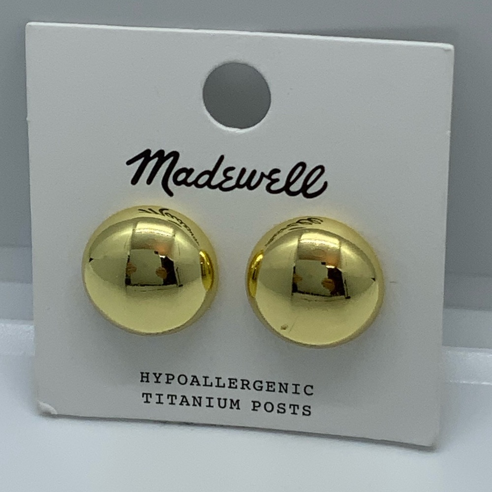 MADEWELL HYPOALLERGENIC
TITANIUM POSTS Earrings
